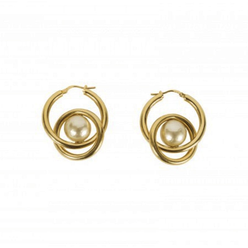 Circular Pearl Drop Earring Aham Jewellery – aham jewellery